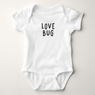 Kinder- und Babys Ecke - LOVE BUG - Lustiges Neuge Baby Strampler