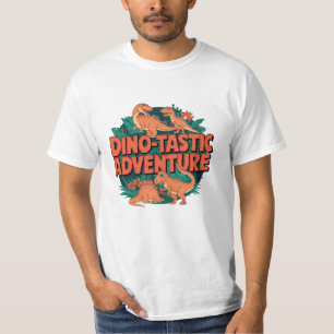 Kinder und Erwachsene Liebe dieser Dino-Themenaben T-Shirt