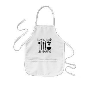 Kinder und Erwachsene Schürze - Kochen wir!
