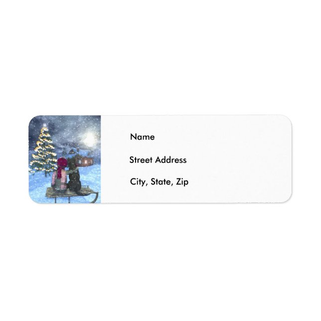 Kinder- und Hundeüberwachung für die Santa Labels (Vorne)