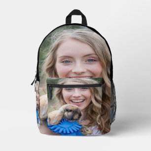 Kinder- und Jugendtierhaltungs-Schau-Hasen-Foto-An Bedruckter Rucksack