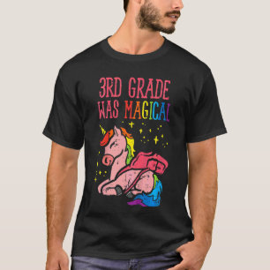 Kinder Unicorn 3. Klasse war magisch letzten Tag d T-Shirt