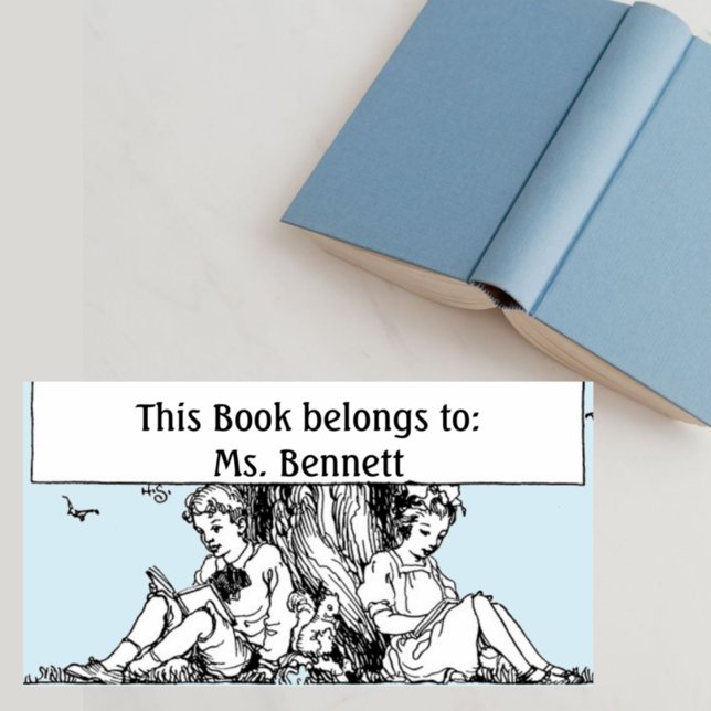 Kinder unter einem Buchzeichen (Von Creator hochgeladen)