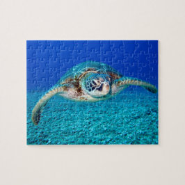 Kinder unter Wasser 110 Stück Meeresschildkröte Puzzle