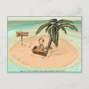 Kinder-Unternehmer Lustige Cartoon-Geschenke & T-S Postkarte