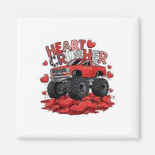 Kinder Valentinstag Monster Truck Boys Kleinkind C Magnet