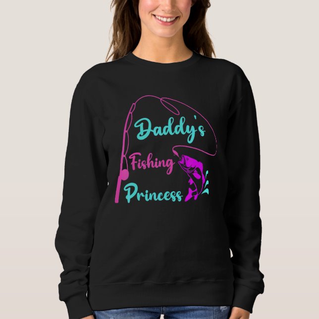Kinder Vaters Angelprinzessin Sweatshirt (Vorderseite)