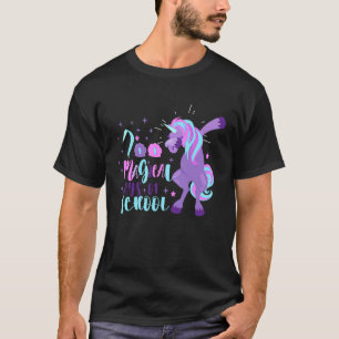 Kinder versuchen Einhorn 100 Tage Magie der Schule T-Shirt