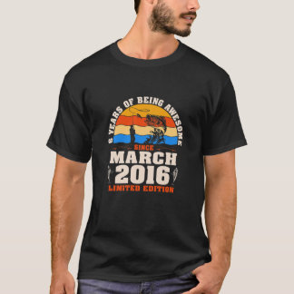 Kinder Vintager März 2016 - 6 Jahre alter Angelspo T-Shirt