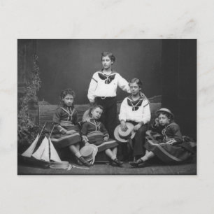Kinder von König Edward VII #008UK Postkarte