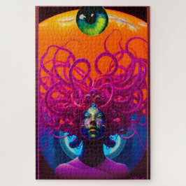 Kinder von Medusa Ken Gage Surrealismus Puzzle