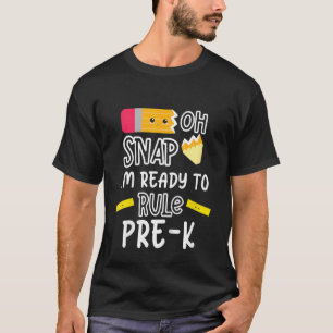 Kinder vor dem K-Zurück zu Schulmädchen Jungen Kin T-Shirt