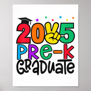 Kinder vor dem Schulabschluss 2025 Vorschulalter A Poster