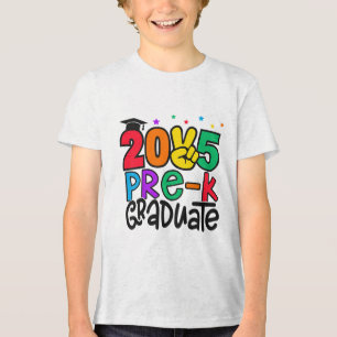 Kinder vor dem Schulabschluss 2025 Vorschulalter A Tri-Blend Shirt