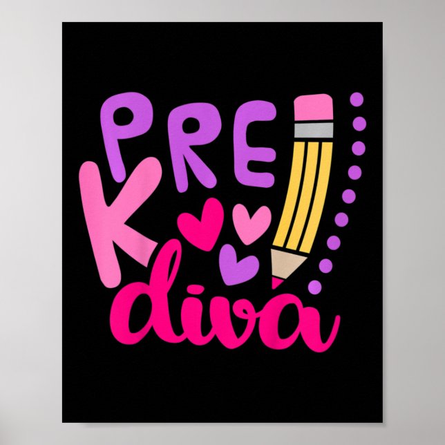 Kinder vor der Diva Poster (Vorne)