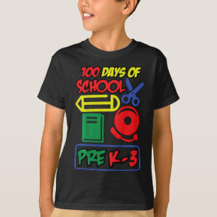 Kinder vor K-3 - 100 Schultagen T-Shirt