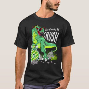 Kinder Vorbereitung 6 6. Geburtstag T Rex Dinosaur T-Shirt
