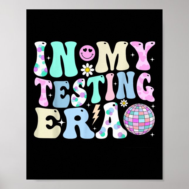 Kinder wachsen in meinem Testzeitlehrer Poster (Vorne)