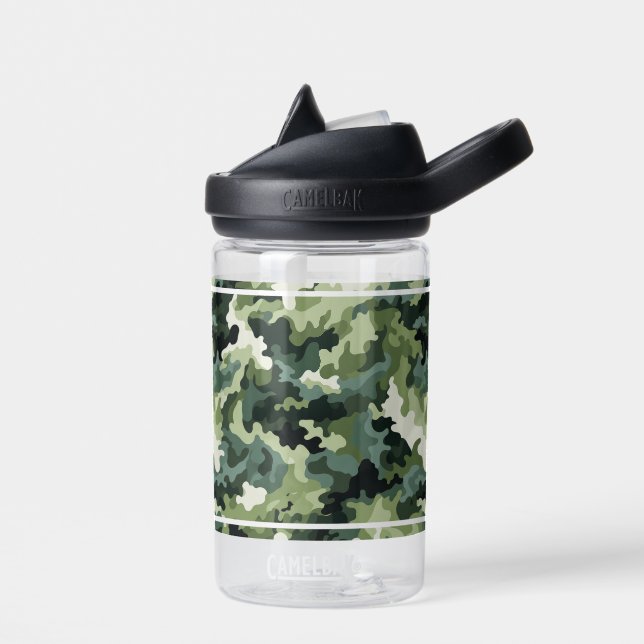 Kinder Wasser Flasche Camouflage drucken (Links)