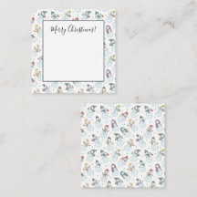 Kinder Weihnachten Niedlicher Schneemann in Hats