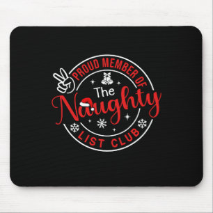 Kinder Weihnachten stolz Mitglied der schmutzigen Mousepad