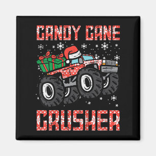 Kinder Weihnachts Candy Cane Crusher Xmas Monster Magnet