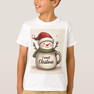 Kinder Weihnachts-T - Shirt
