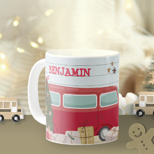 Kinder Weihnachtsbaum Abenteuer Zelt Busgeschenke Kaffeetasse