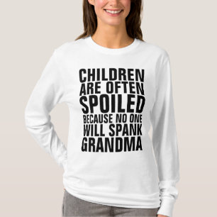 KINDER WERDEN GESCHOSSEN, KEINER WIRD GRANDMA SPAN T-Shirt