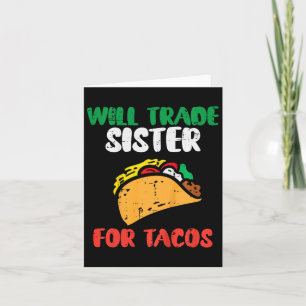 Kinder werden Handelsregister für Tacos-Kleinkinde Karte