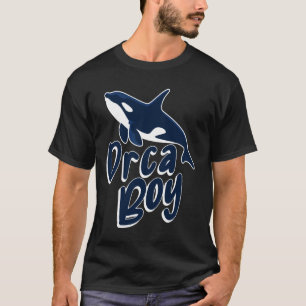 Kinder Whales Orca Boy Orcas Long Sleeve T-Shirt