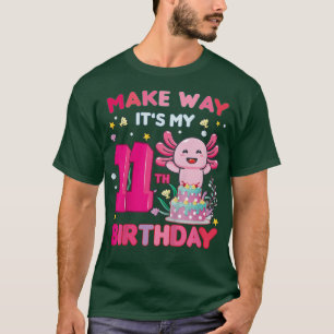 Kinder Wie es ist mein 11. Geburtstag niedlich Axo T-Shirt