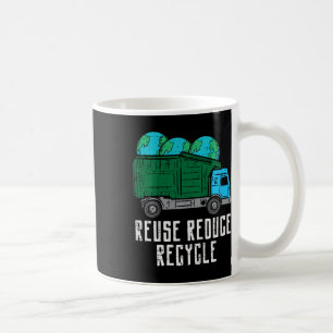 Kinder wiederverwenden Gerecycelt Garge Truck Eart Kaffeetasse