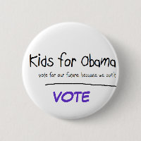 Kinder wollen, um für Obama zu wählen