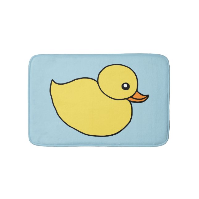 Kinder Yellow Baby Duckie Duckie Bad Badewanne Mat Badematte (Vorderseite)