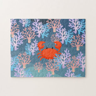 Kinder Zauberkrabbe unter der Regenbogenhaube Puzzle