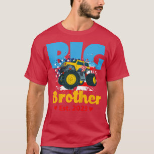 Kinder zum Großen Bruder 2023 Monster Truck Ba T-Shirt