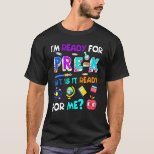 Kinder zurück bis vor dem 1. Tag des Pre-K-T-Shirt T-Shirt