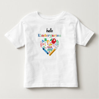 Kinder zurück in die Schule Hallo "grade" Kleinkind T-shirt