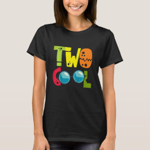 Kinder Zwei Coole 2. Geburtstag 2 Jahr Junge 2. T-Shirt