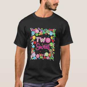 Kinder Zwei süße Geburtstagskleidung Mädchen 2 Jah T-Shirt