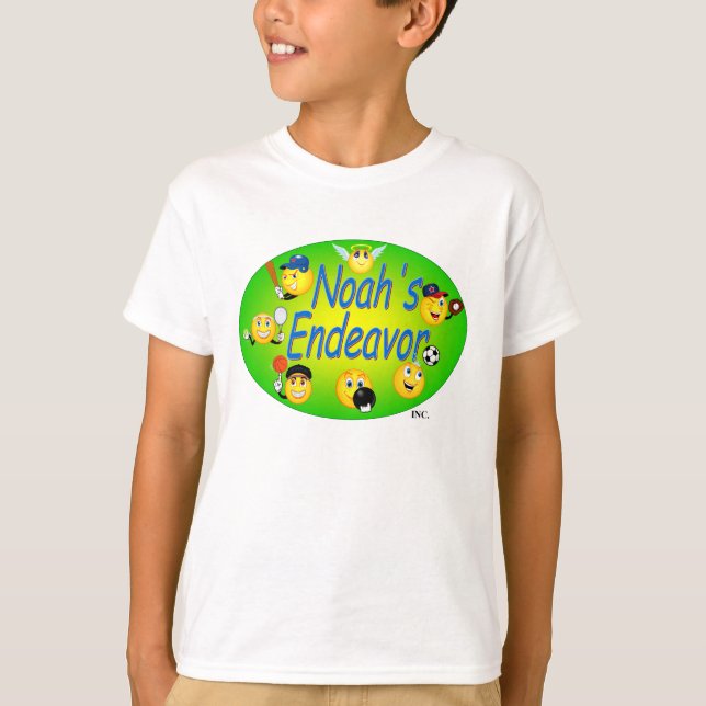 Kinder zweigen mit Logo ab T-Shirt (Vorderseite)