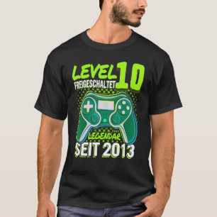 Kinderalter 10 Jahre Junge Gamer 2013 T-Shirt