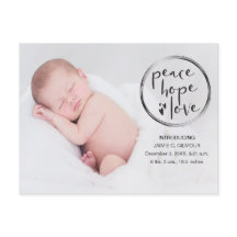 Kinderankündigung, Erste Weihnachten, Foto