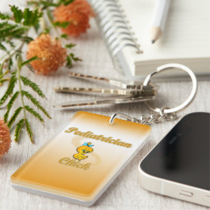 Kinderarztin Chick Schlüsselanhänger