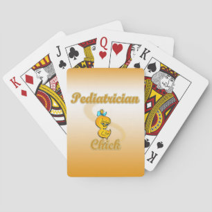 Kinderarztin Chick Spielkarten