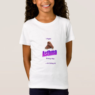 Kinderasthma-Bewusstseins-Shirt T-Shirt