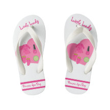 Kinderausdruckskollektionsmädchen Flip Flops