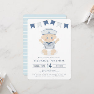 KinderBaby-Babydusche Einladung