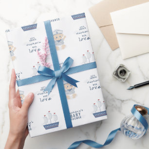 KinderBaby-Babydusche Geschenkpapier